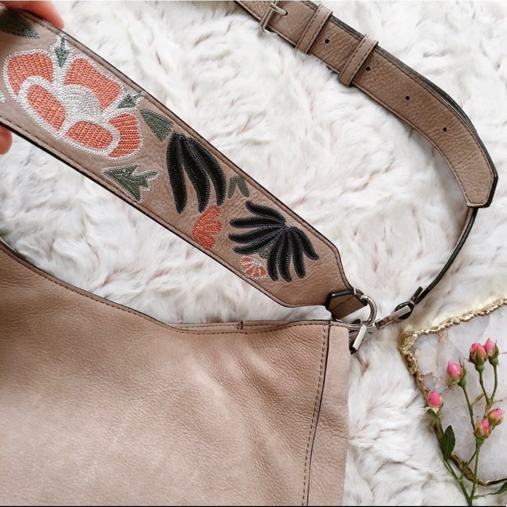 NWT Rebecca Minkoff Suede Convertible Hobo